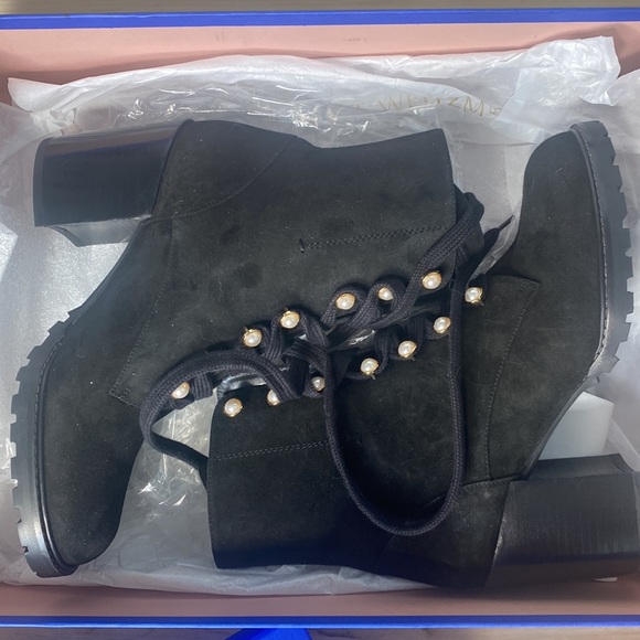 Stuart Weitzman Suede Booties - Picture 4 of 5